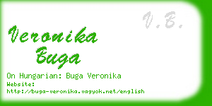 veronika buga business card